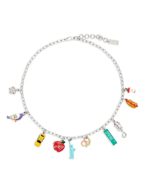 Marc Jacobs charm new york necklace Silver 2S6JNC001J90099