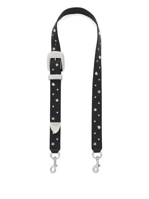 Marc Jacobs The Mini Icon stud leather strap Black 2R5SST002S01002