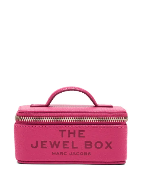 Marc Jacobs The Jewel zip leather jewellery box Pink 2R5SCP021S01688