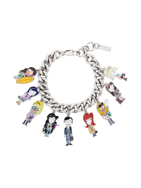 Marc Jacobs charm curb-chain bracelet Silver 2R5JBR001J86099