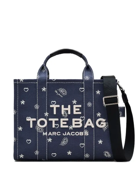 Marc Jacobs The Tote Bag paisley-print handbag Blue 2R5HTT003H02411