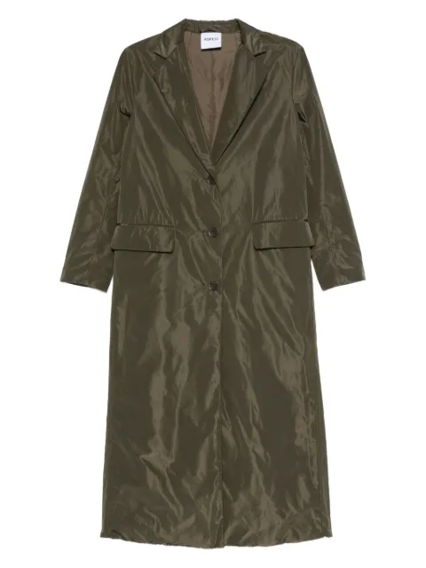 ASPESI button-fastening flap-pocket coat Green 5N32P008