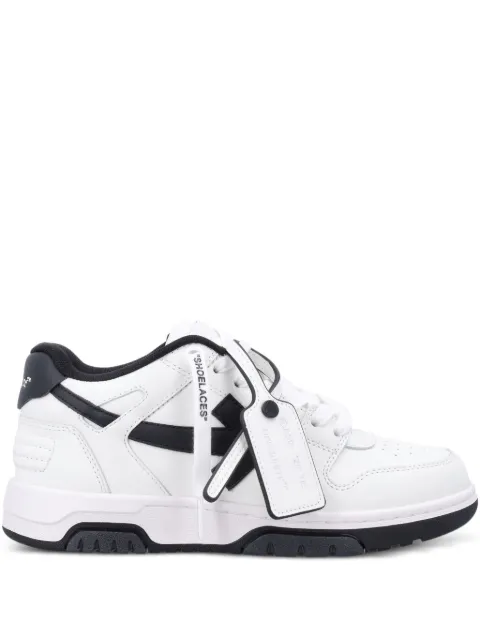 Off-White Out Of Office lace-up leather sneakers White OWIA259C99LEA0180110