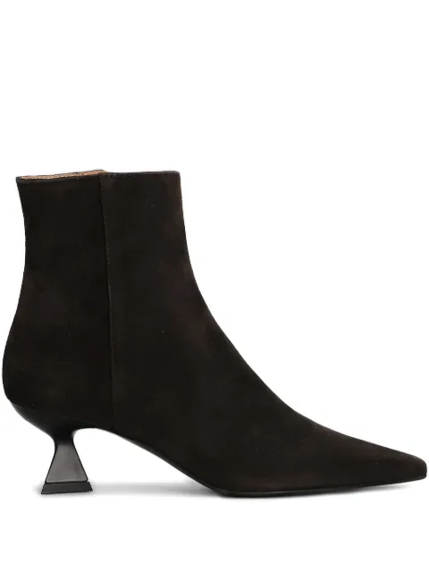 Roberto Festa Jina pointed-toe sculpted-heel boots Brown JINA