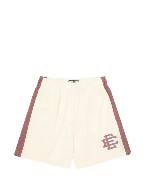 ERIC EMANUEL Basic mesh shorts Neutrals EE051