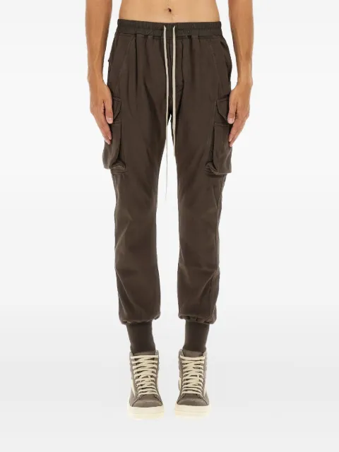 Rick Owens DRKSHDW drawstring cargo pants Brown DU02E7386RIG78