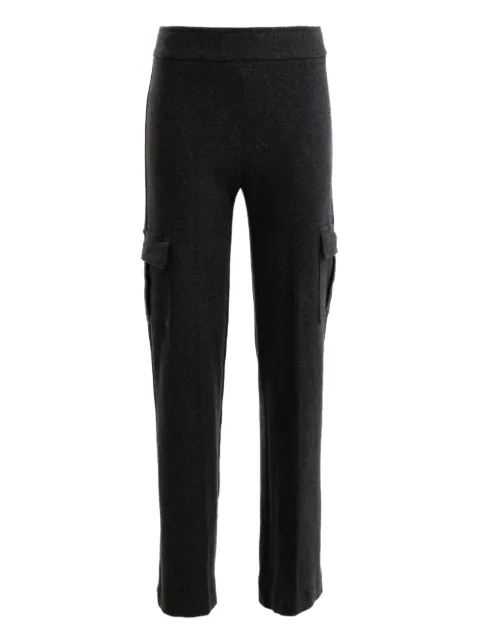 Avenue Montaigne cargo-pockets trousers Grey ECLIPSEF1736
