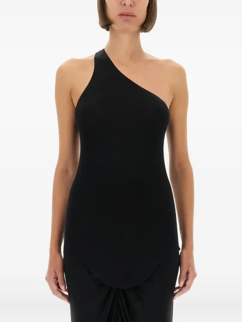 Rick Owens Lilies one-shoulder top Black LI02E3105RV