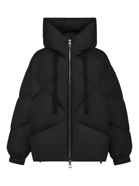 Duno quilted hooded jacket Brown PEGGIEAPRICA