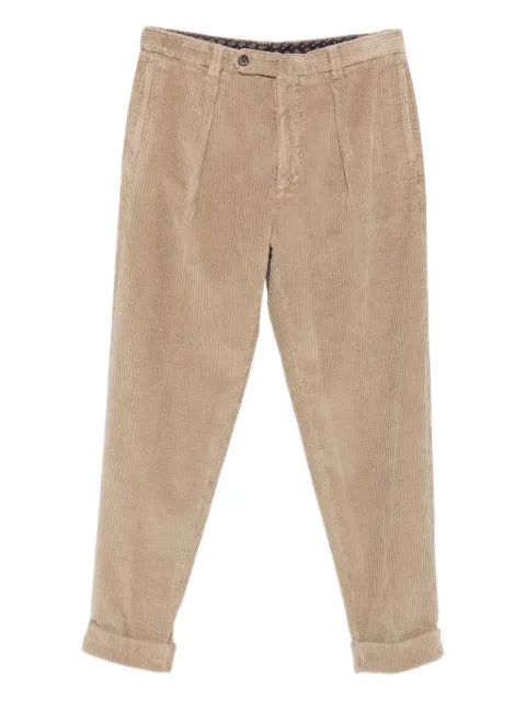 Berwich pleated corduroy pants Neutrals CHIAIALONGGDDV0001