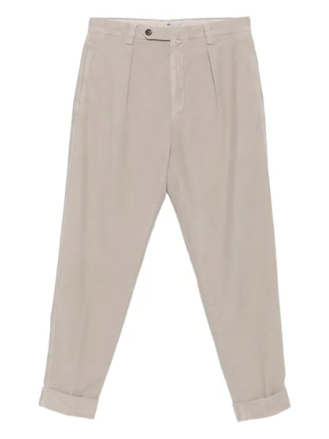Berwich pleated turn-up chino trousers Neutrals CHIAIALONGGDDV2000X