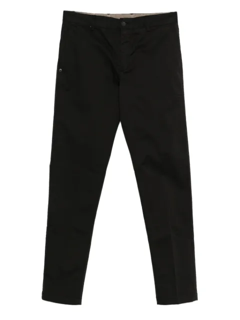 White Sand button-fastening trousers Black 25SU10L83