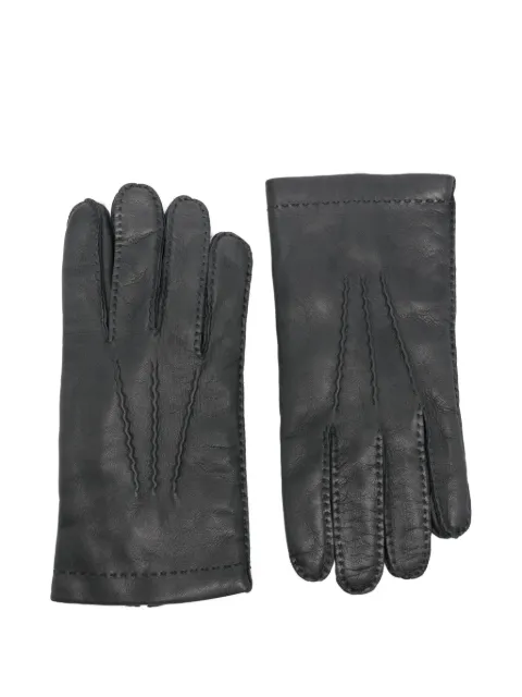 Eleventy leather gloves Black L77GUAL04PEL0L041