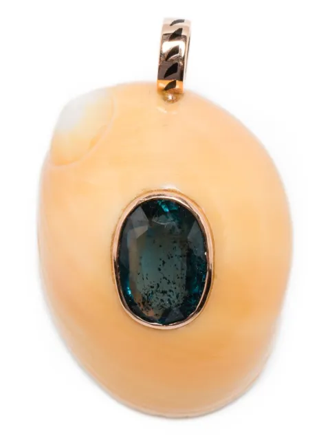 Dezso 18K rose gold Narita kyanite pendant Pink WNROVKY