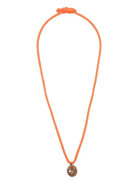 Dezso 18K rose gold Coquito diamond necklace Pink WCQPKDM