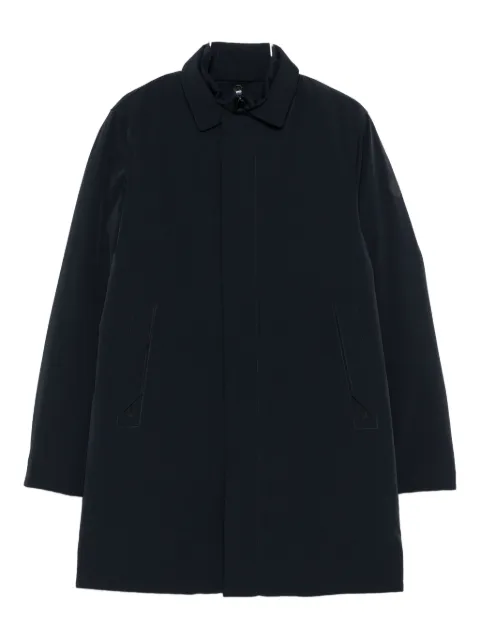 People Of Shibuya concealed-zip coat Blue HOKAIDOPM781