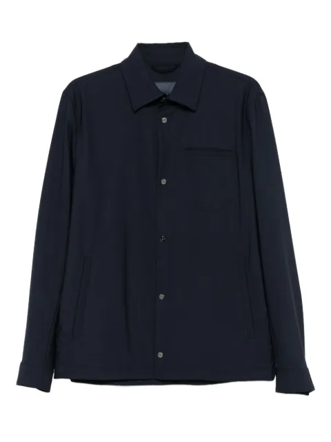 Herno button-fastening pocket jacket Blue GI00054U33474S