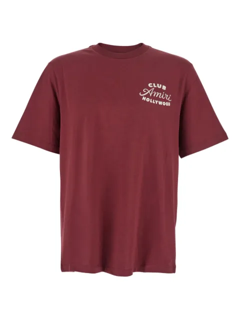 AMIRI lettering T-shirt Red AMJYTE1254