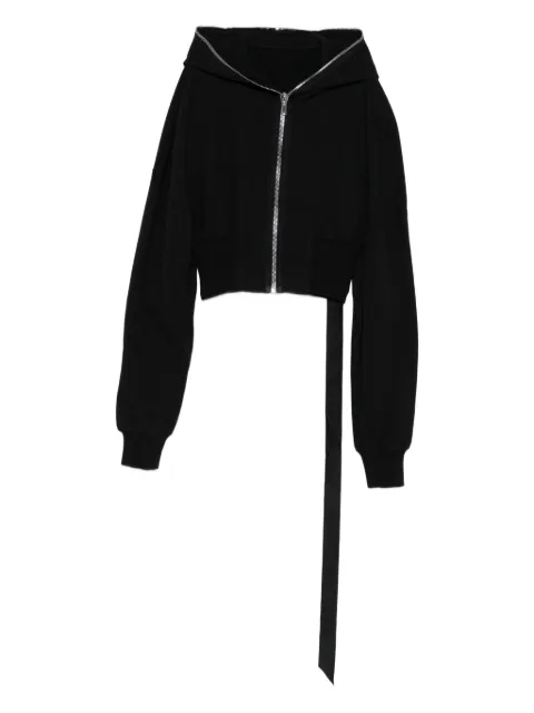 Rick Owens DRKSHDW cotton hoodie Black DS02E7233RIG