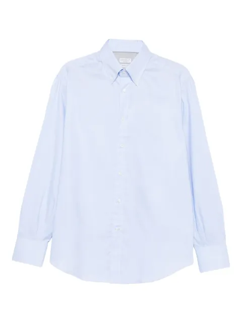 Brunello Cucinelli long sleeve shirt Blue MH6120038