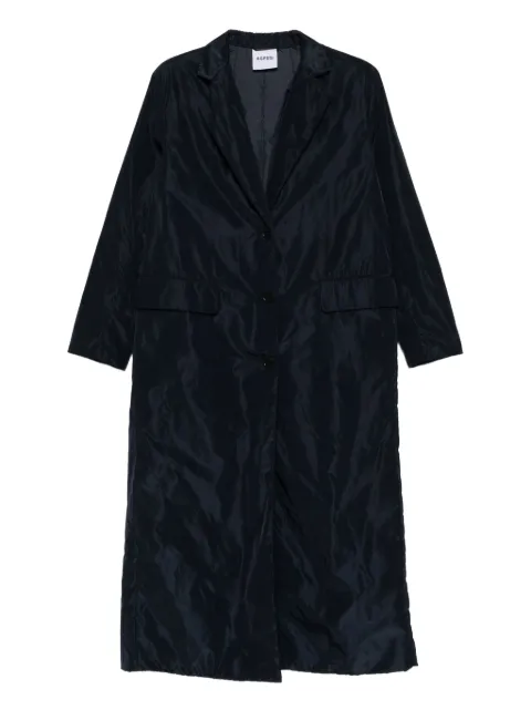 ASPESI single-breasted buttoned coat Blue 5N32P008