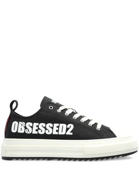 DSQUARED2 Berlim obsessed2 logo sneakers Black SNM045700300001