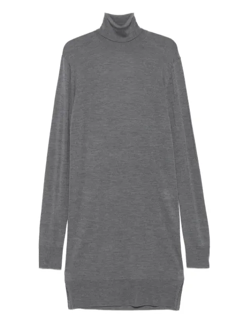 TOTEME turtleneck midi dress Grey 254WRD0263YA0087020