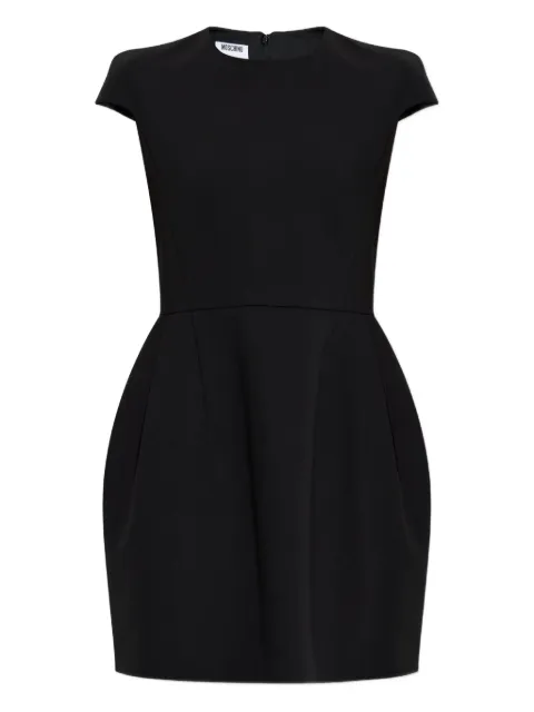 Moschino cap-sleeve mini dress Black A04475424