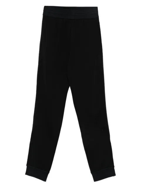 Prada Linea Rossa elastic-waistband track pants Black SJP197Q86