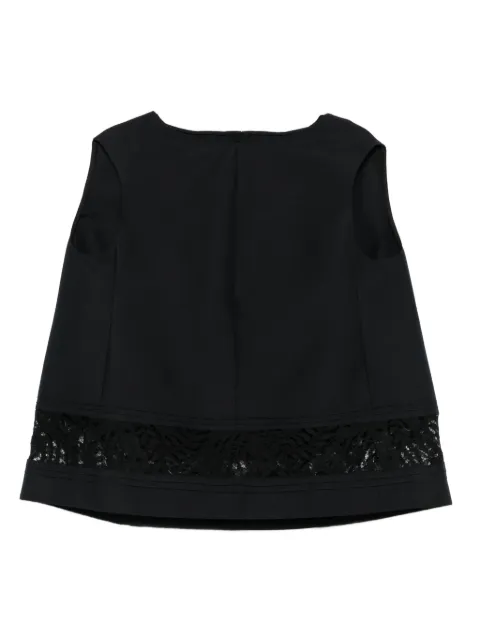 Marni lace-insert sleeveless blouse Black TTMA0419Q0TCX28