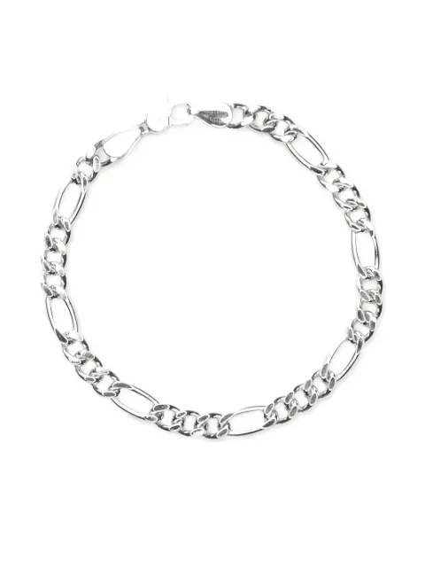 Tom Wood Bo figaro chain bracelet Silver 101270