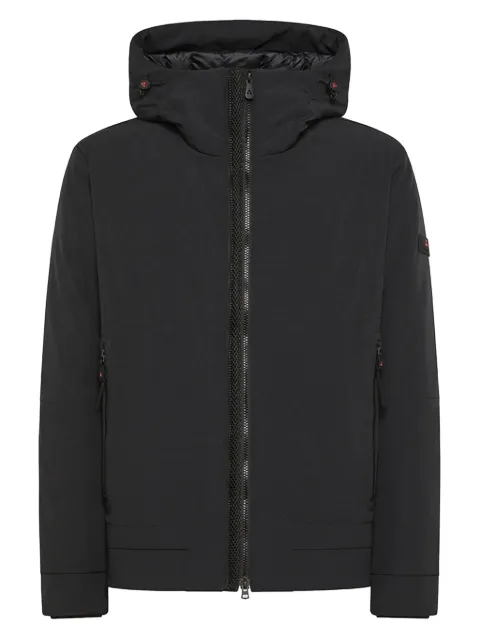 Peuterey hooded zip-front jacket Black PEU556601192020NER