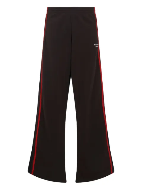 Martine Rose side-stripe track pants Brown 167JT12722