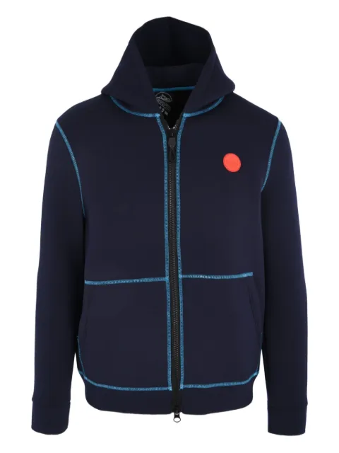 Mauna Kea contrast stitching hoodie Blue MKU67928