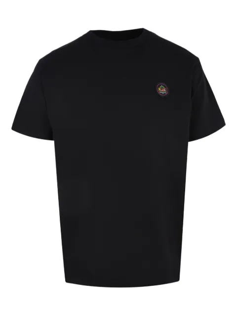 Mauna Kea surfing bear T-shirt Black MKU100BR999