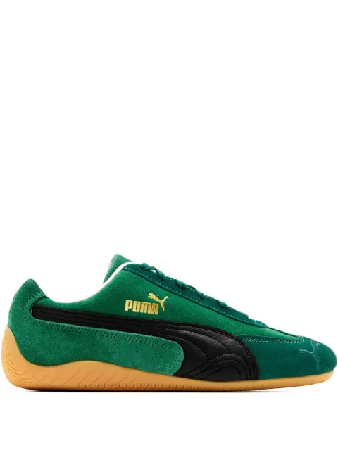 PUMA Speedcat suede-leather sneakers Green 406329