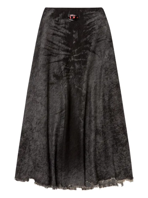 Diesel maxi De-Hannie-Fsh skirt Black A21505007DB