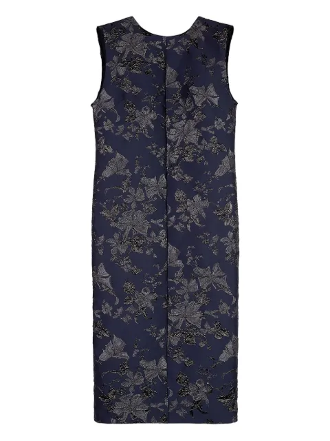 Ports 1961 floral-print sleeveless midi dress Blue PW425DSS03WFQ008