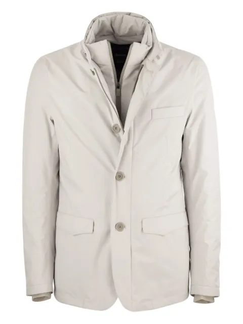Herno single-breasted blazer Neutrals PI00309UL111231250