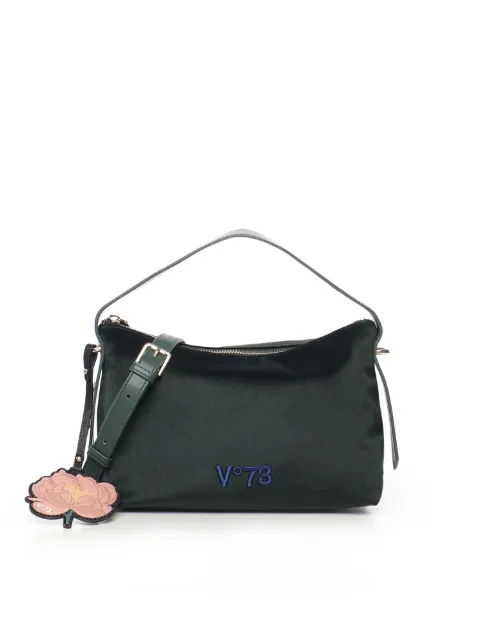 V°73 Isabella flower-detail shouder bag Green 73BS9D001VISABELLAVERDE