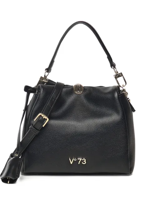 V°73 Keira logo-plaque shoulder bag Black 73BS9D104