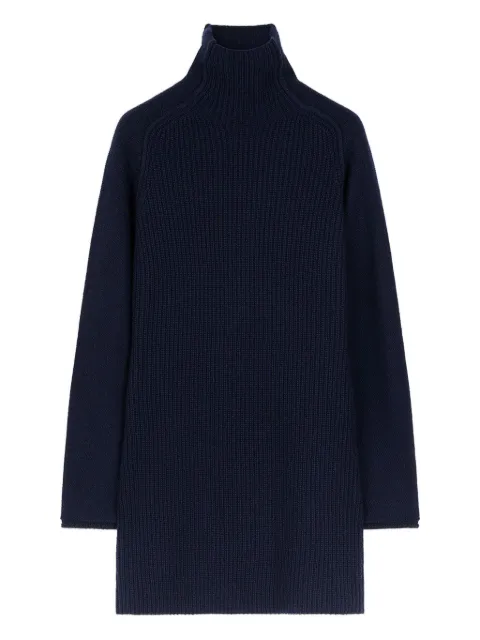 Ports 1961 ribbed-turtleneck sweater Blue PW425KFT04UKH006