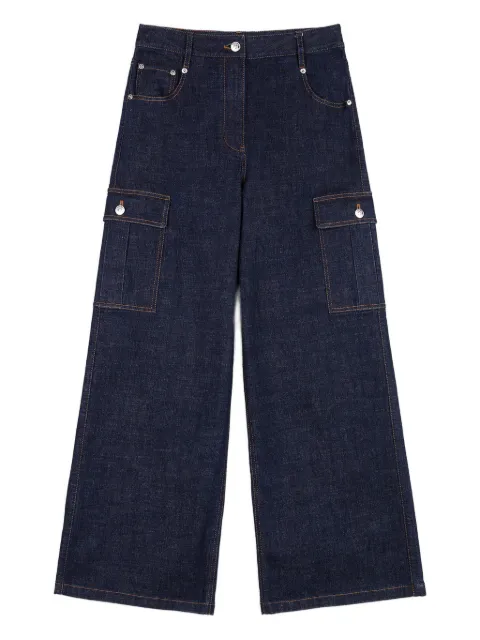 Ports 1961 cargo-pocket jeans Blue PW425TJD01WDD021