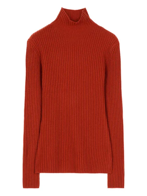 Ports 1961 ribbed turtleneck sweater Red PW425KFT06UKH006