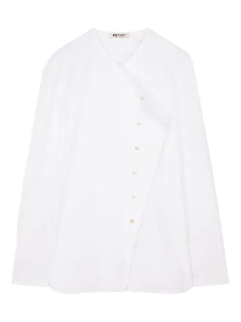 Ports 1961 No.10 Sophisticated shirt White PW425HLS05FCOU153