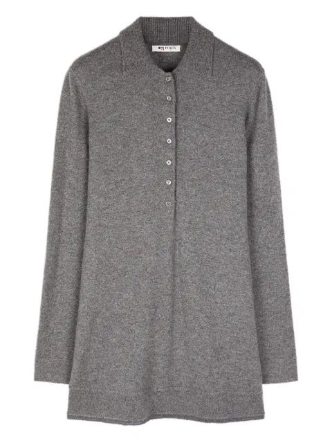 Ports 1961 cashmere polo shirt Grey PW425KFP01UKH006