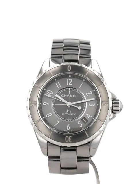 CHANEL Pre-Owned 2010s J12 39mm Grey 423670