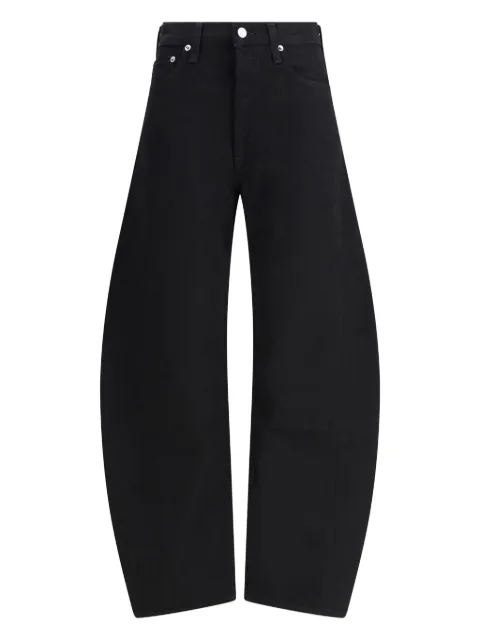 AGOLDE Luna logo-patch jeans Black A92181817