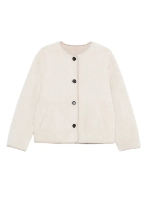 Arma Lucine button-front jacket Neutrals 110L25608502