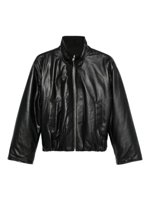 Arma zip-front jacket Black 004L25606102